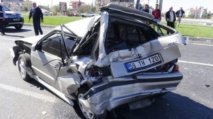 Aksaray’da Zincirleme Trafik Kazası: 4 Yaralı