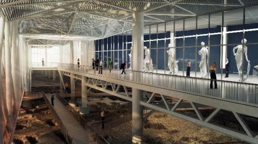 3 Bin Yıllık Tarihi Mezarlara &Ccedil;elik Ağlı Koruma