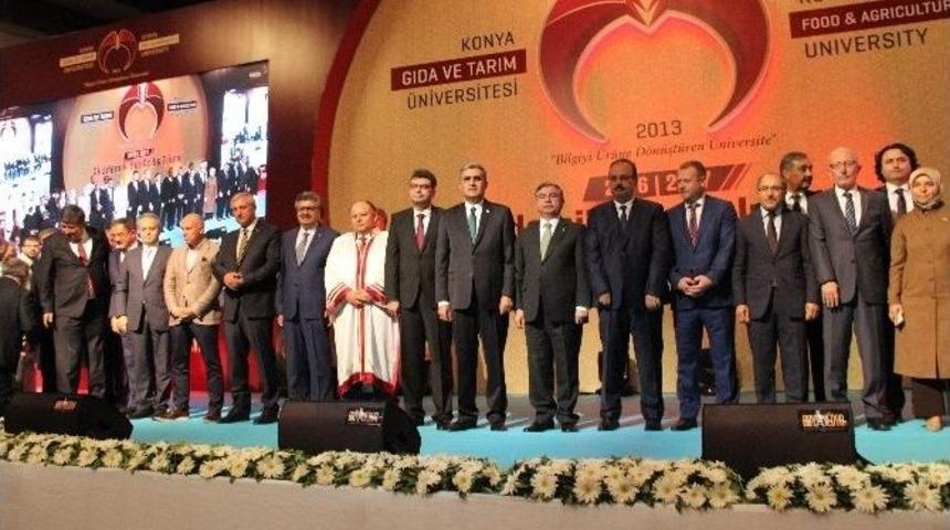 Konya Gıda Ve Tarım &Uuml;niversitesi T&ouml;renle Eğitime Başladı