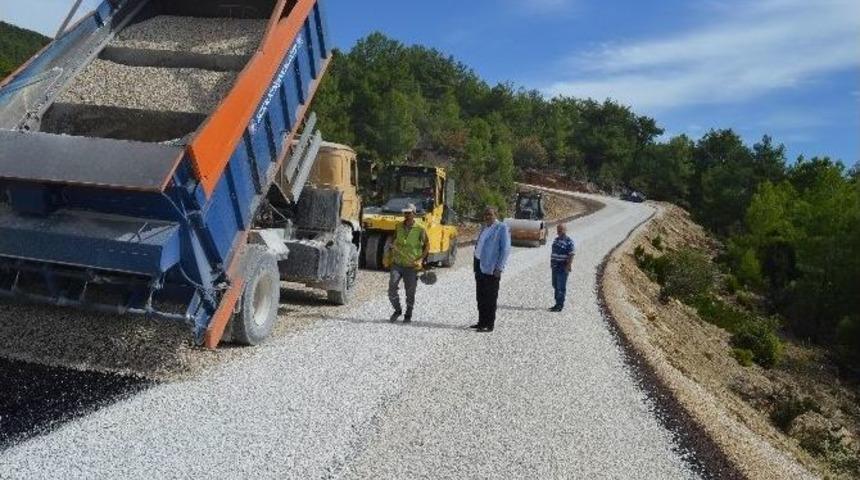 Kızıldağ Yolu Asfalta Kavuştu