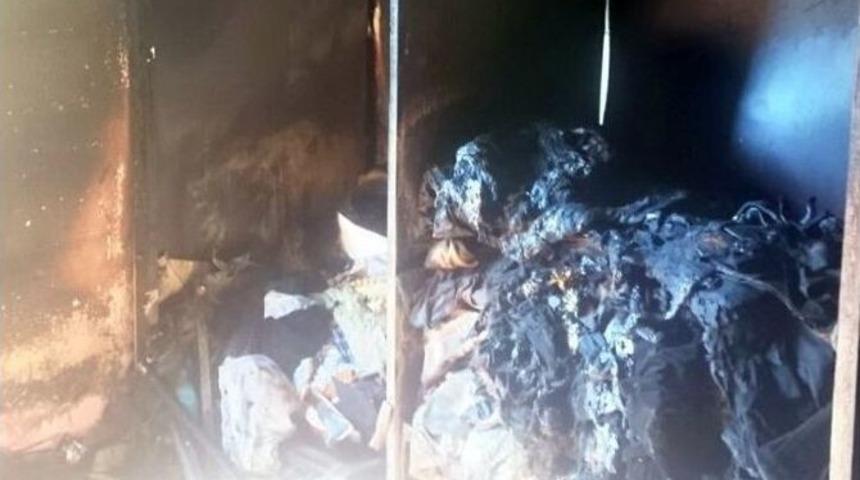 Uşak&rsquo;taki Ev Yangınında 2 Yaşındaki Bebek Hayatını Kaybetti