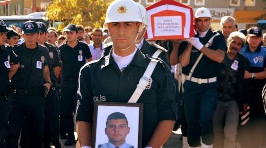 Aksaraylı Şehit Polis Son Yolculuğuna Uğurlandı