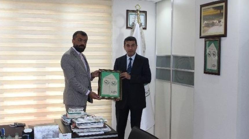 Tkdk İl Koordinat&ouml;r&uuml; Tun&ccedil; Damızlık Koyun-ke&ccedil;i Yetiştiricileri Birliği&rsquo;ni Ziyaret Etti
