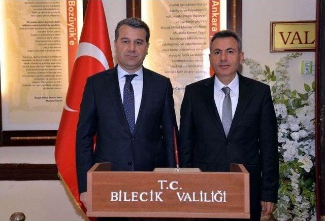 Eskişehir Valisi Çelik’ten Bilecik Valisi Elban’a Ziyaret