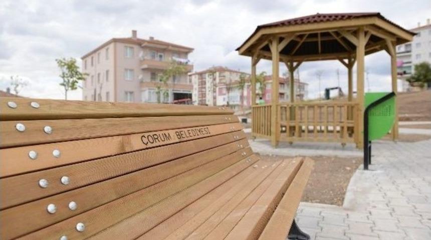 &Ccedil;orum Belediyesi&rsquo;nden Her Mahalleye Semt Parkı
