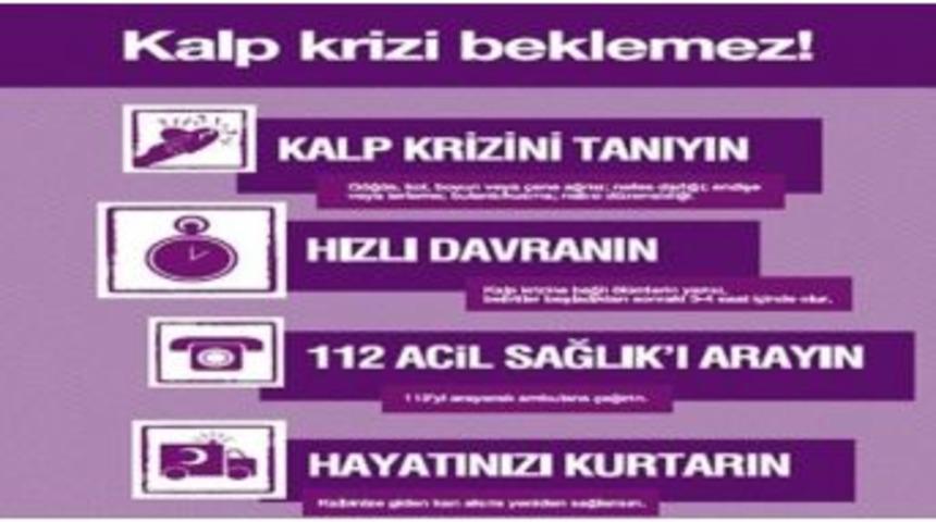 Kalp Krizinde &rsquo;hızlı Davran, Hayatını Kurtar&rsquo; Uyarısı