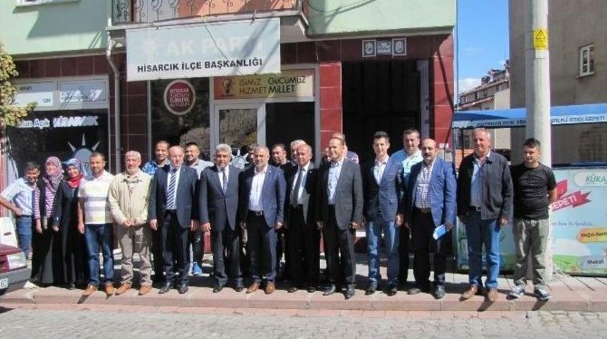 Milletvekili Metin Bulut, Ak Parti Hisarcık İl&ccedil;e Teşkilatı&rsquo;nı Ziyaret Etti