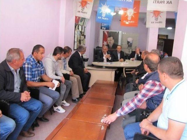 Milletvekili Metin Bulut, Ak Parti Hisarcık İlçe Teşkilatı’nı Ziyaret Etti