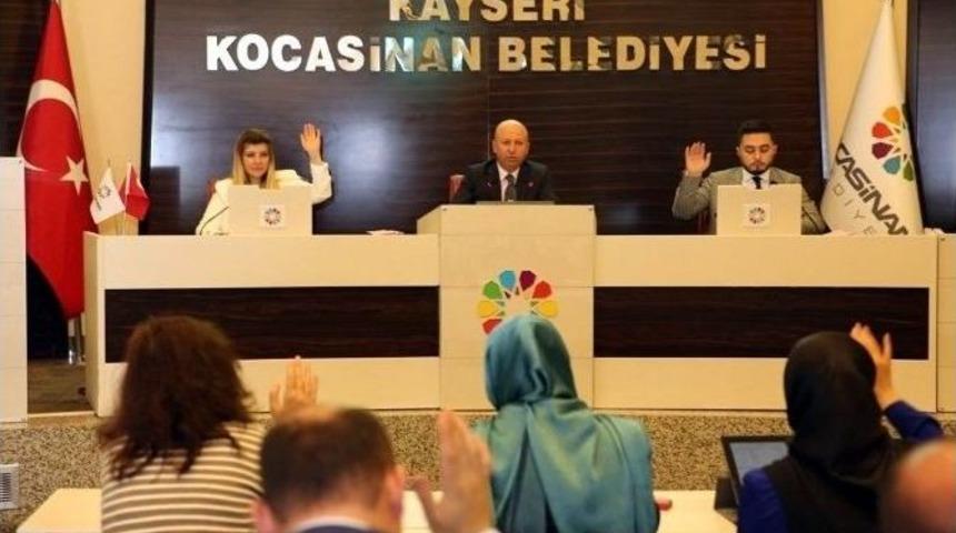 Kocasinan Belediye Meclisi Pazartesi G&uuml;n&uuml; Toplanacak