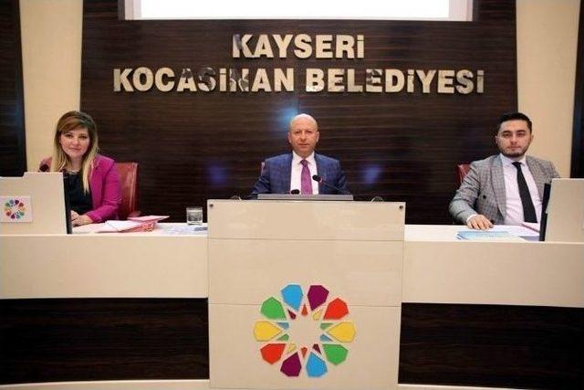 Kocasinan Belediye Meclisi Pazartesi Günü Toplanacak