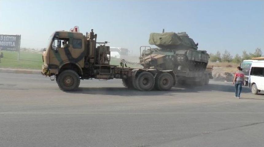 Şanlıurfa&rsquo;dan Fırat Kalkanı Operasyonu&rsquo;na Tank Desteği