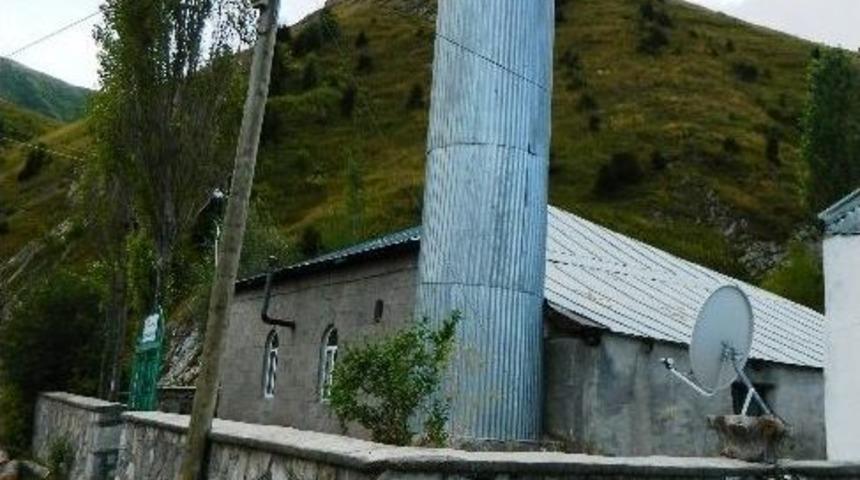 Ayı, K&ouml;y Camisinin Bah&ccedil;esine İndi