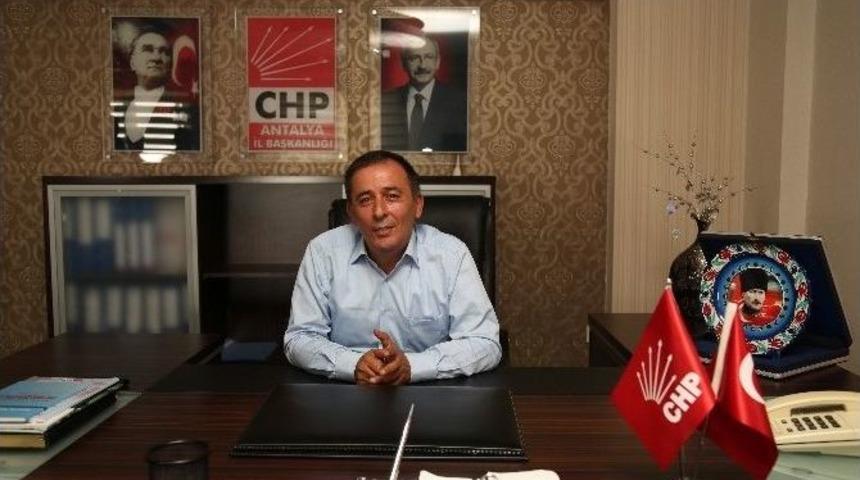 Chp Antalya İl Başkanlığına Mustafa Erdem Getirildi