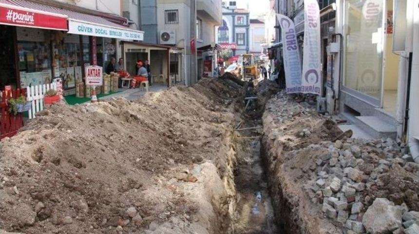 Edirne&rsquo;de 50 Yıllık Borular Yenilendi