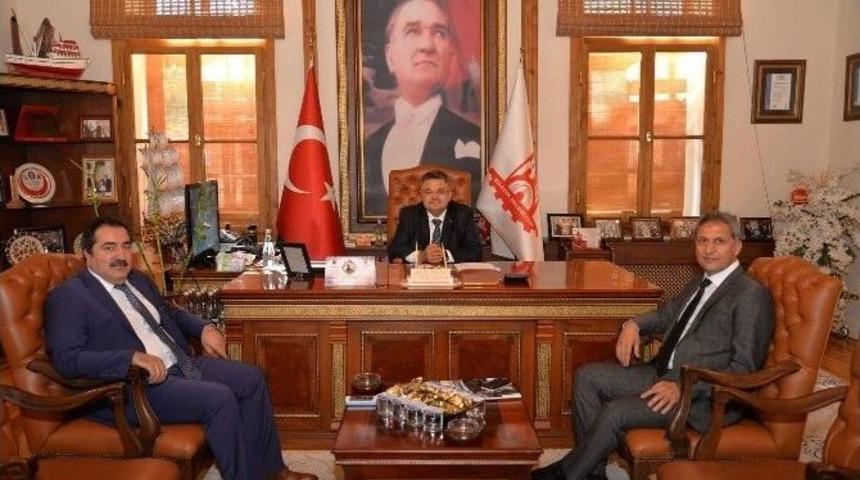 Başkan Yağcı&rsquo;ya Ziyaretler