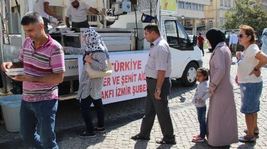 İzmirli Gazilerden Anlamlı Hayır