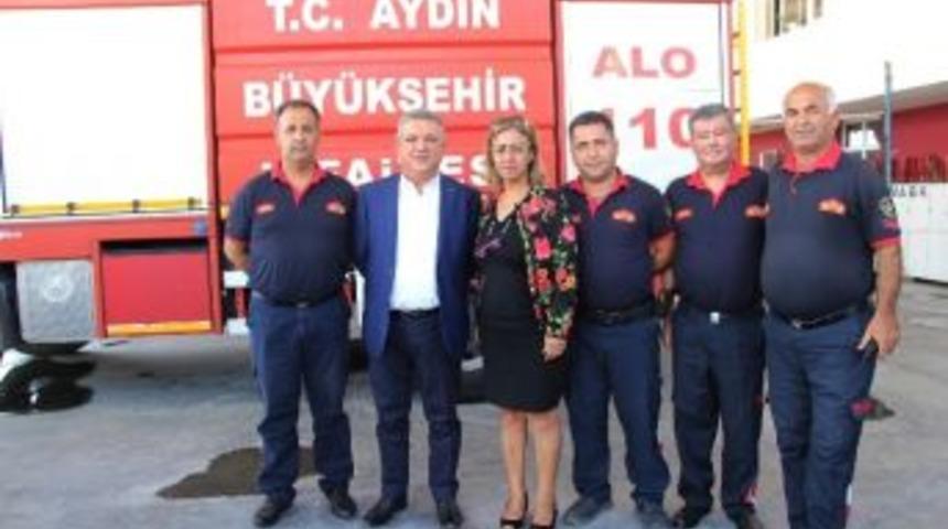 Kuşadası&rsquo;nda İtfaiye Haftası Kutlaması