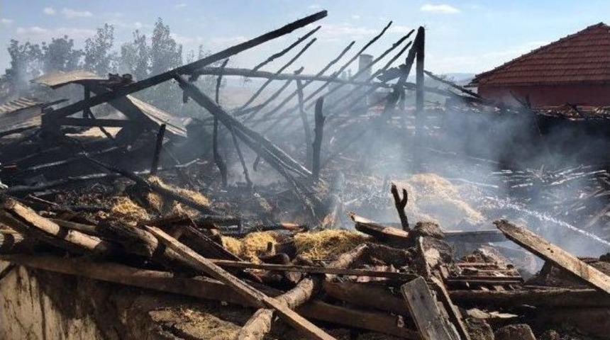 Sungurlu&rsquo;da Yangın