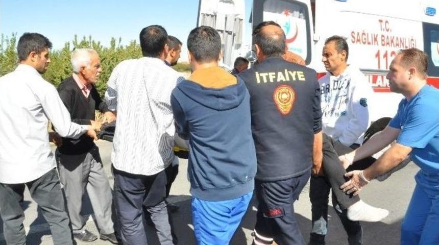 Akşehir&rsquo;de Trafik Kazası: 1 Yaralı