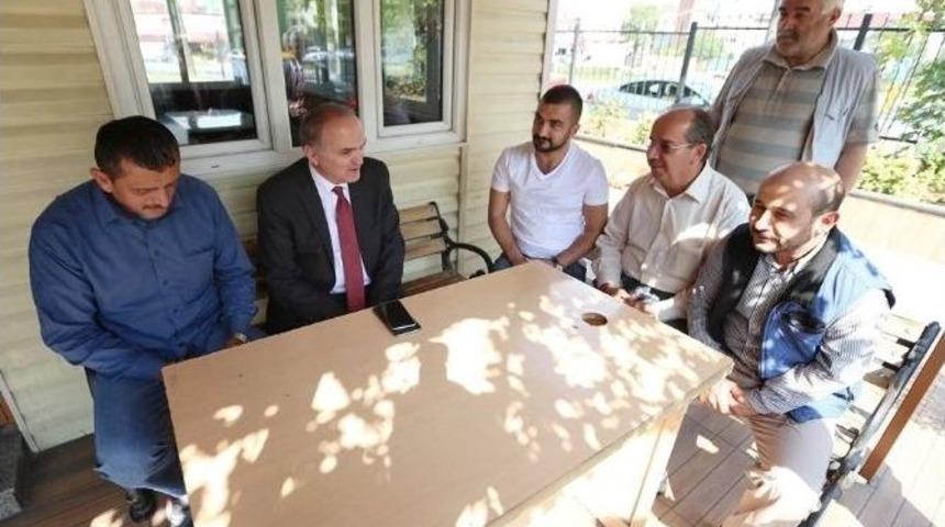 Bakan Taksici Esnafı İle Yerli Otomobili Konuştu