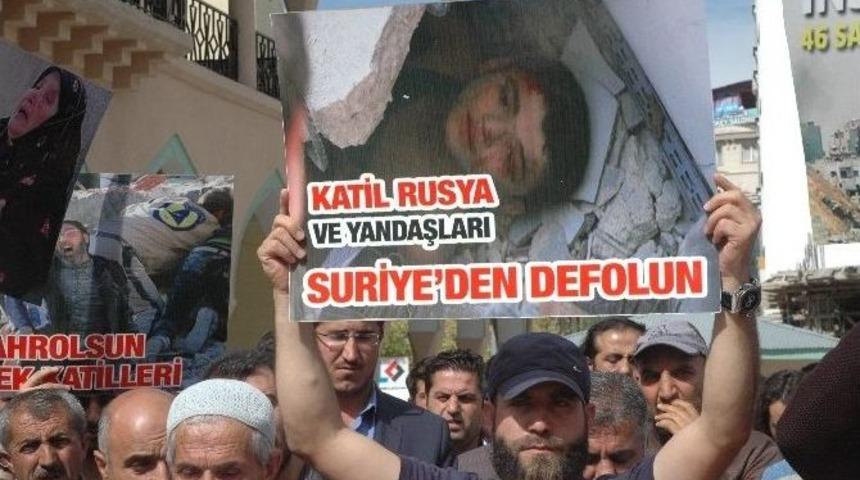 Halep’te Yaşanan Saldırılar Van’da Kınandı