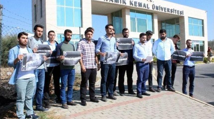 T&uuml;gva Tekirdağ Temsilciliği, Halep Katliamını Kınadı