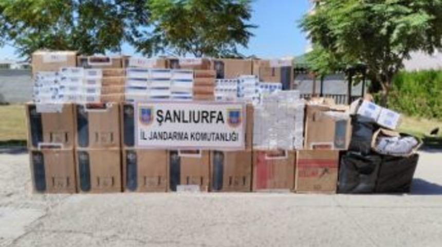 Şanlıurfa&rsquo;da 22 Bin Paket Ka&ccedil;ak Sigara Ele Ge&ccedil;irildi