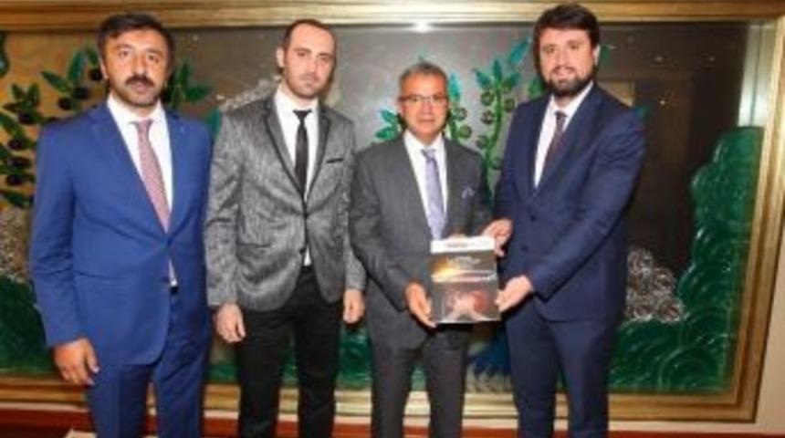 T&uuml;gva&rsquo;dan Başkan K&ouml;şker&rsquo;e Ziyaret