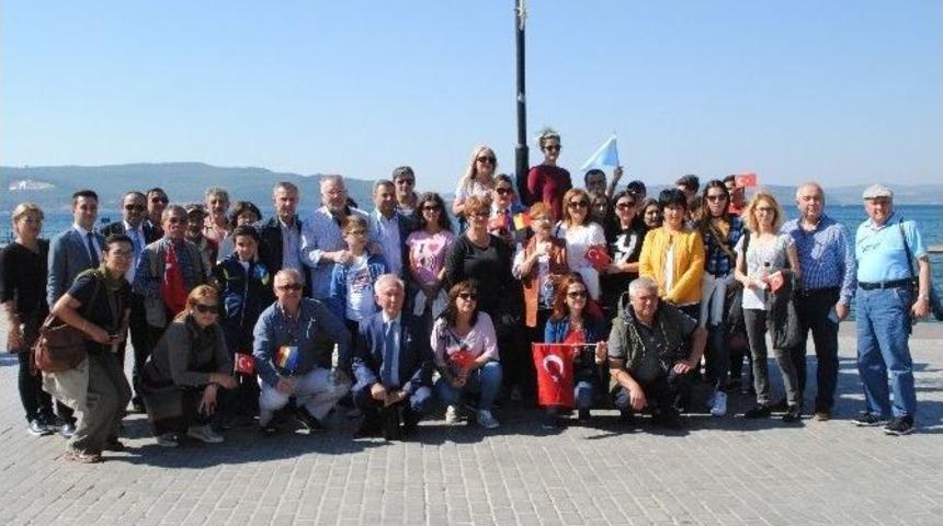 Romanyalı Türkler Çanakkale’yi Gezdi