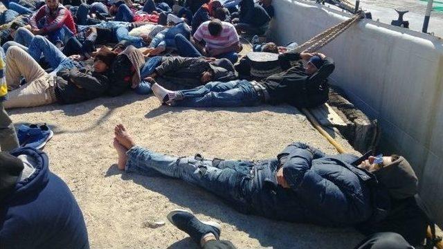 Balıkesir’de 63 Kaçak Göçmen Yakalandı