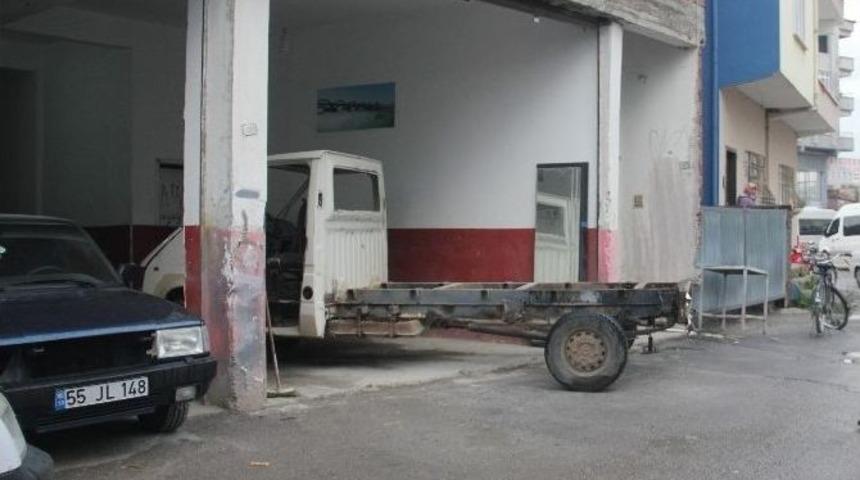 Bafra&rsquo;da Pompalı T&uuml;fekli Saldırı: 1 Yaralı