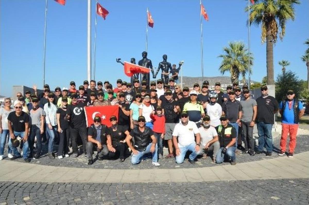 Gold Wing Tutkunları Kuşadası&rsquo;nı Ziyaret Etti