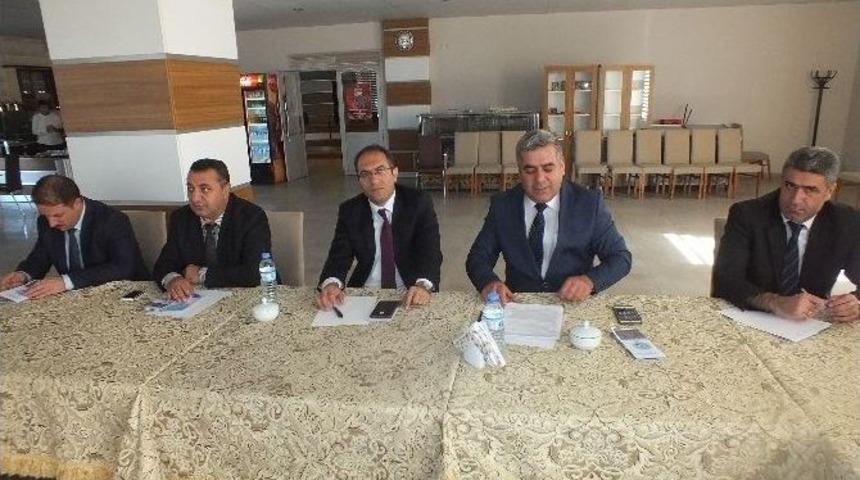 Malazgirt Hem&rsquo;de Değerlendirme Toplantısı Yaptı