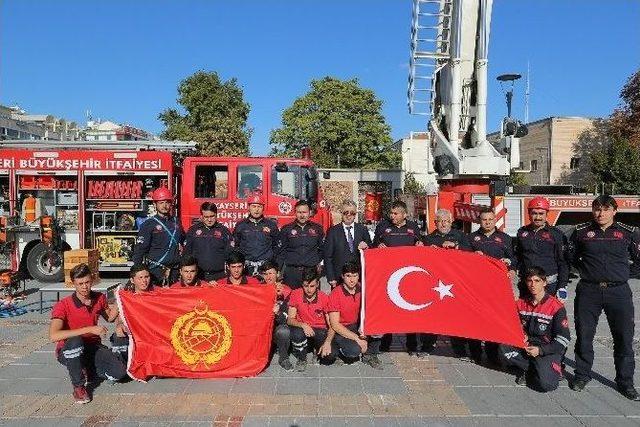 Büyükşehir İtfaiyesi’nden Heyecan Verici Kutlama