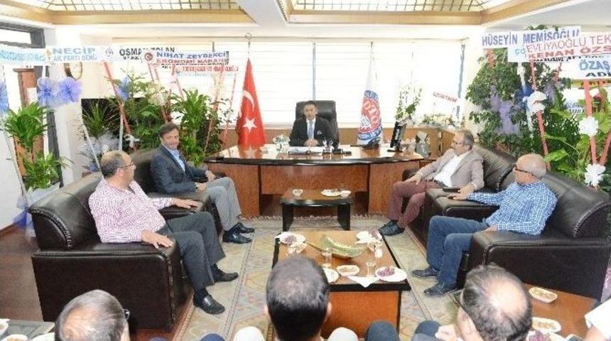 Denizli İhracat&ccedil;ılar Birliği&rsquo;nden Denizli Ticaret Odasına Ziyaret