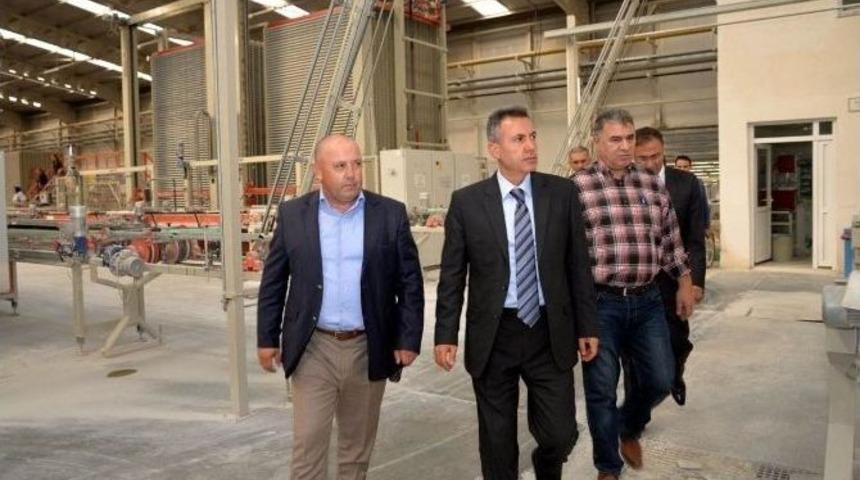 Vali Elban&rsquo;dan Sanayi Kuruluşuna Ziyaret