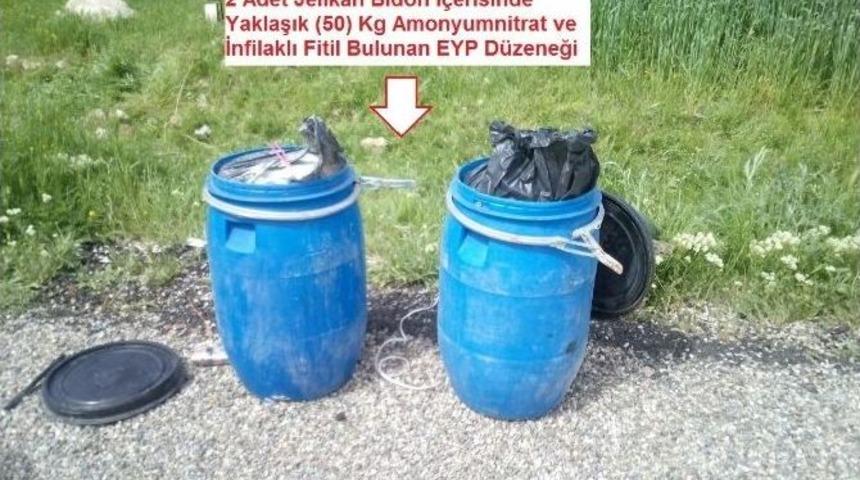 Diyarbakır&rsquo;da Yola Tuzaklanan Eyp İmha Edildi