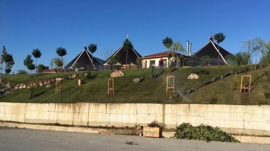 Vezirhan Beldesinde Peyzaj &Ccedil;alışmaları