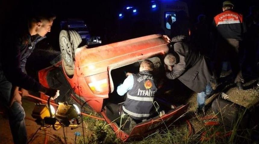 Denizli&rsquo;de Trafik Kazası: 6 Yaralı