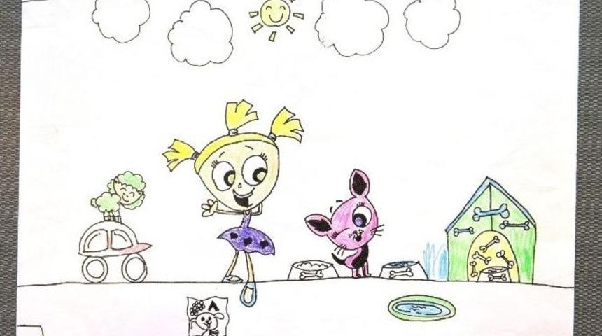 Nehir&rsquo;in 6 Yaş &Ccedil;izgileri Hayran Bıraktı