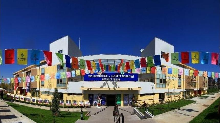 Ted &Uuml;niversitesi- &Ccedil;ankaya Belediyesi &Ouml;ğrenci Yurdu A&ccedil;ıldı