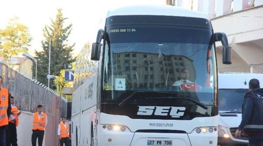 Gaziantepspor Ve Bursaspor Stadyuma Geldi