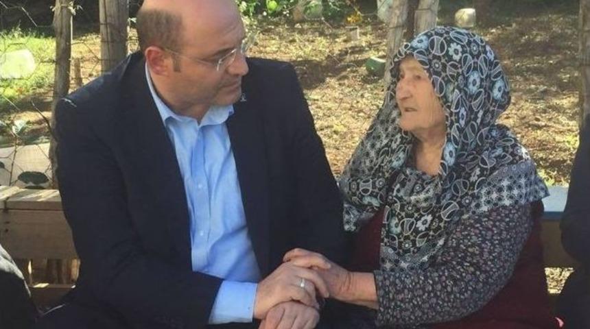 Ak Parti&rsquo;den K&uuml;tahya&rsquo;nın En Yaşlı Vatandaşına Ziyaret