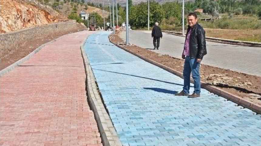 Bisiklet Ve Y&uuml;r&uuml;y&uuml;ş Yolu &Ccedil;alışmaları Başladı