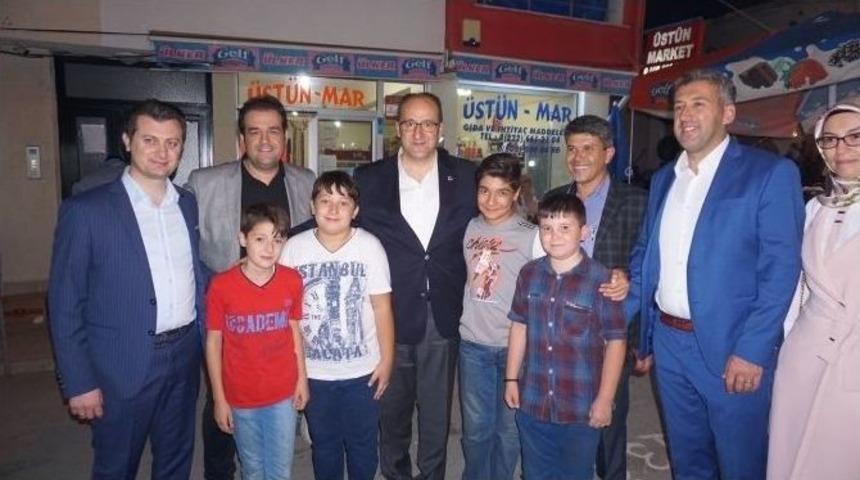 İl Başkanı &Uuml;nl&uuml; Sarıcakaya&rsquo;da