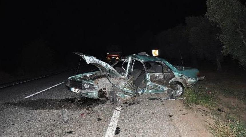 İznik&rsquo;te Feci Kaza, 1 &Ouml;l&uuml; 2 Yaralı