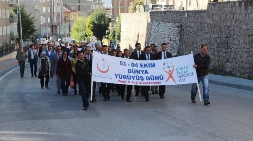 Niğde&rsquo;de Sağlıklı Yaşam Y&uuml;r&uuml;y&uuml;ş&uuml;