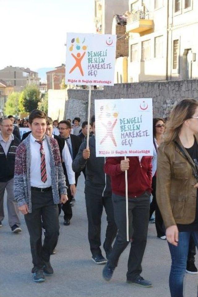 Niğde’de Sağlıklı Yaşam Yürüyüşü