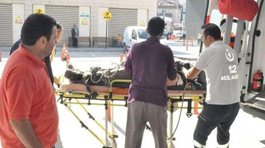 Su Kuyusuna D&uuml;şen İş&ccedil;i Ağır Yaralandı