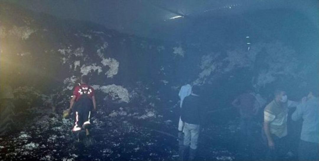 Fabrikada Korkutan Yangın